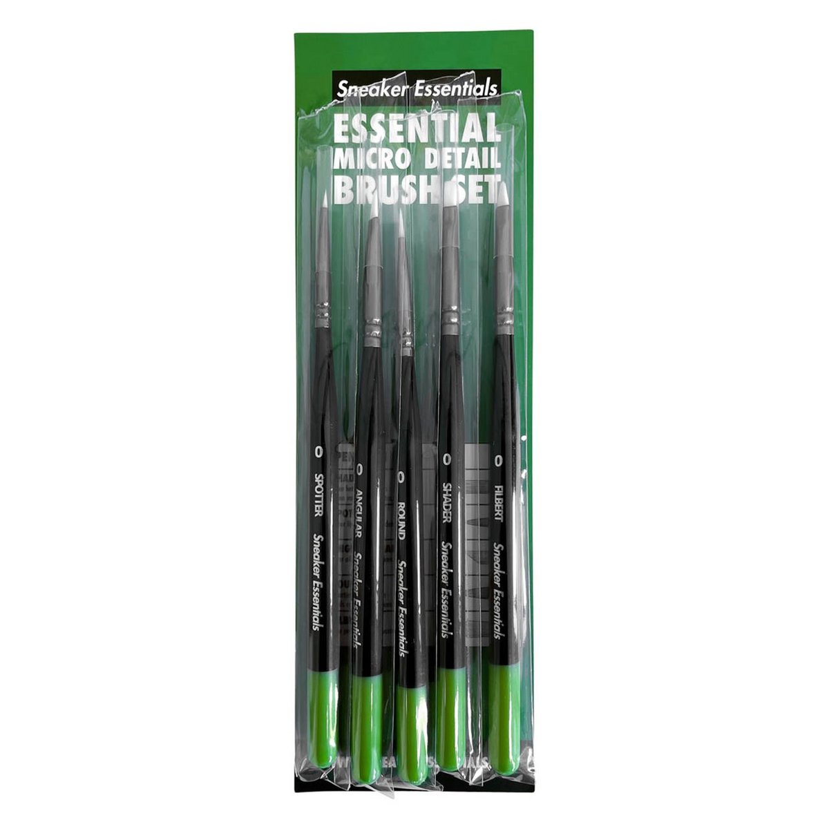 Ensemble de pinceaux Essential Micro Detail – 5 pièces