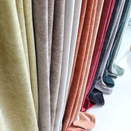 Cortina Térmica con Ojales, 140x260cm, Terciopelo, Colección Velvet