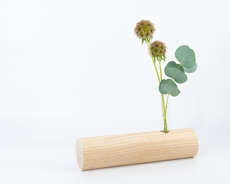 Vase Violet Ask træ