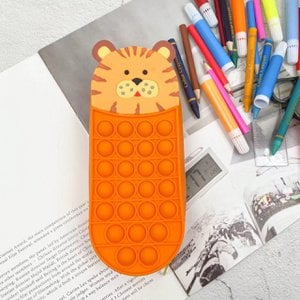 Pencil case in Draw'n Drop anti-stress material