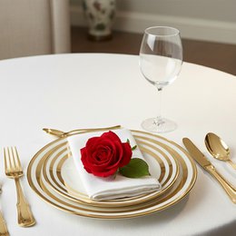 Assiette plaat drievoudige filet of 27 cm