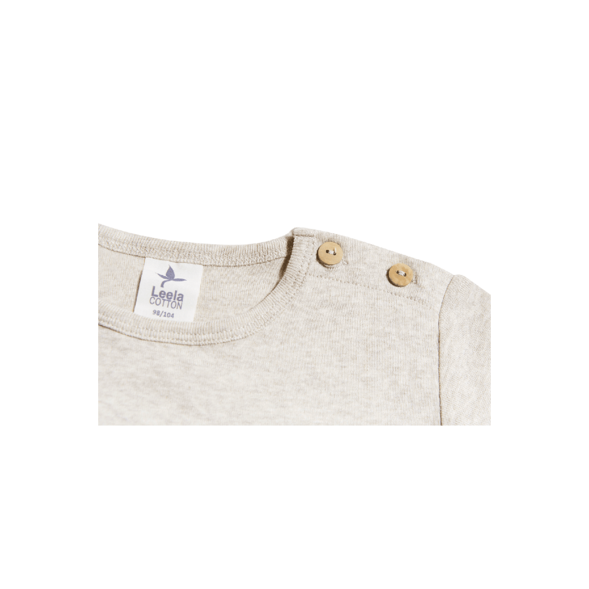 2247| Maglietta Kinder Basic Kurzarm - Beige