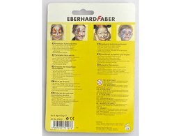 Make-up-Marker EFA drehbares Set 6 Farben auf Blisterkarte