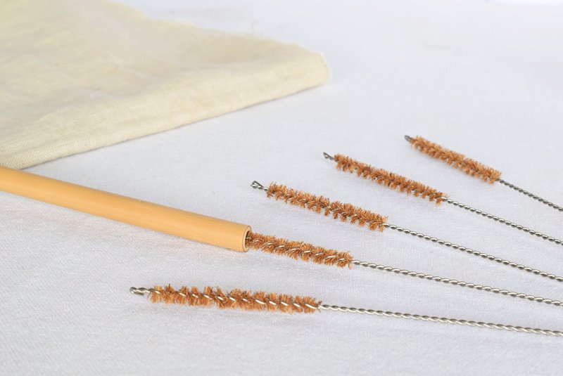 Coconut fiber natural Straw Cleaner | 20cm