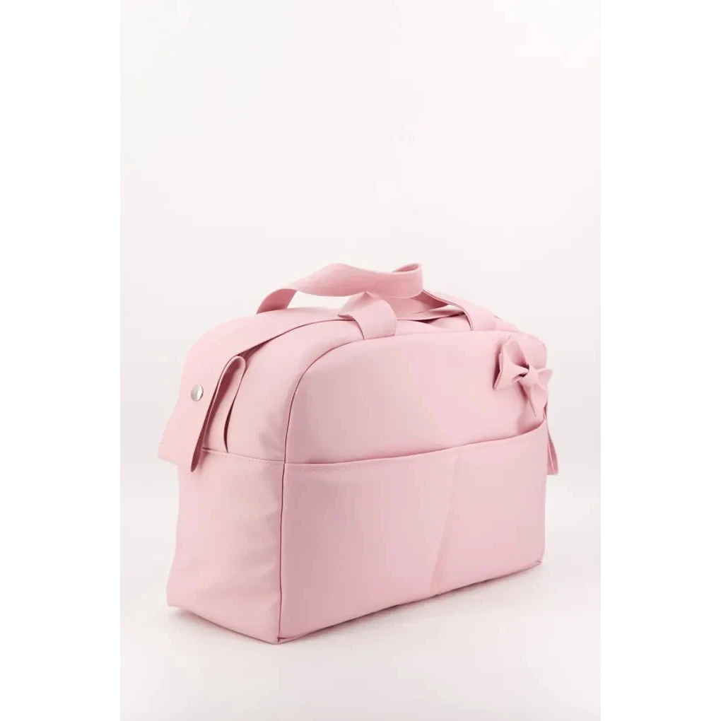 Sac de maternité pour bébé avec nœud, couleur rose