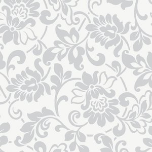 Heritage Selbstklebende Folie Grote Rol Silber 45cmx15mtr