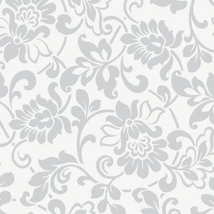 Heritage Selbstklebende Folie Grote Rol Silber 45cmx15mtr