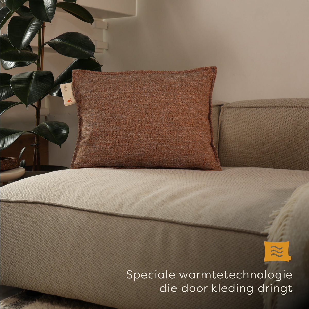 Pleafs® Warmtekussen Boho 45x60cm Spiced Cider