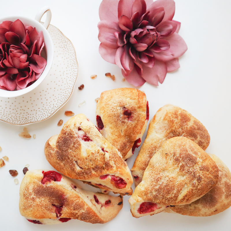 Bageblanding Lidt tak - scones med kanelsukker