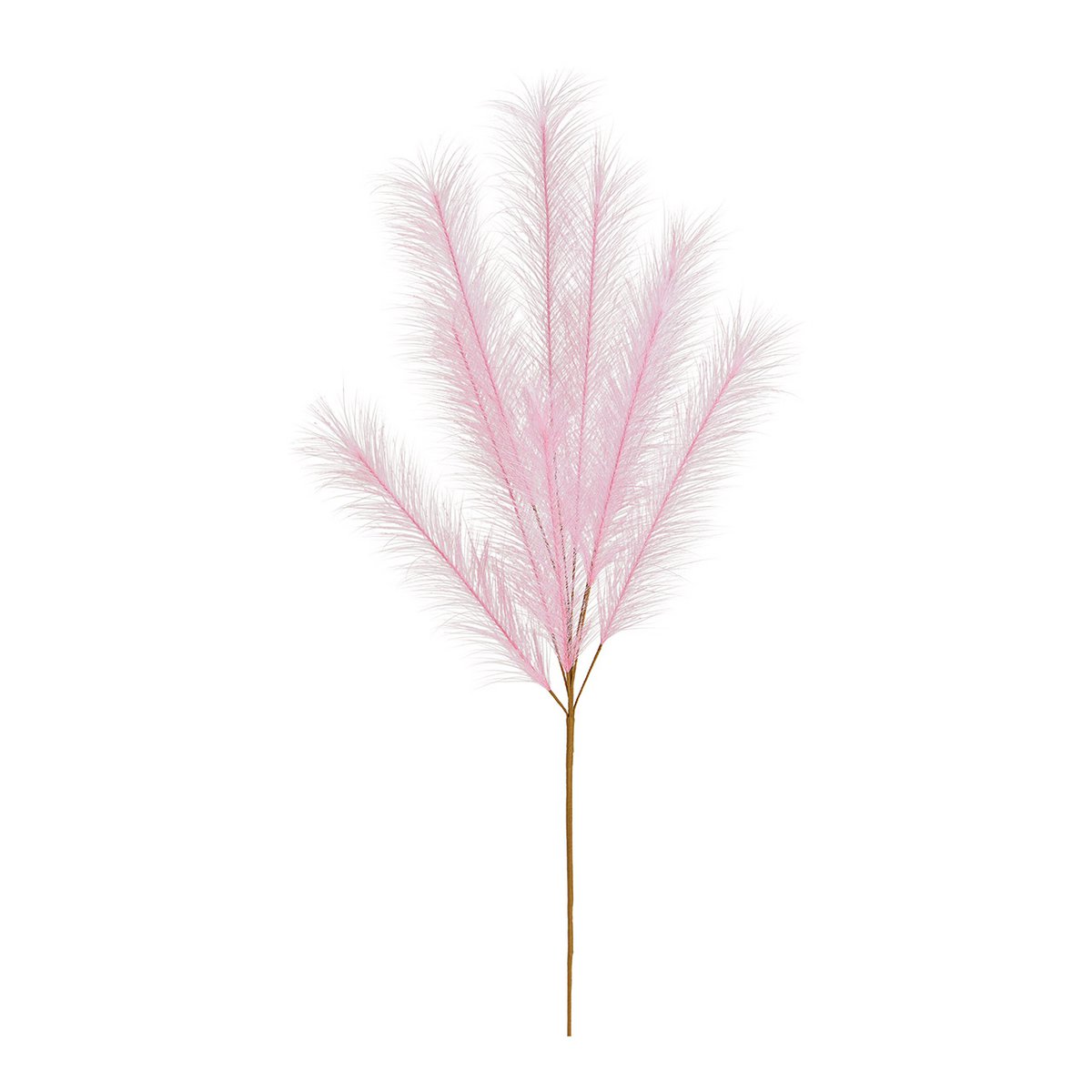 Plastic pampas grass pink (H) 91cm