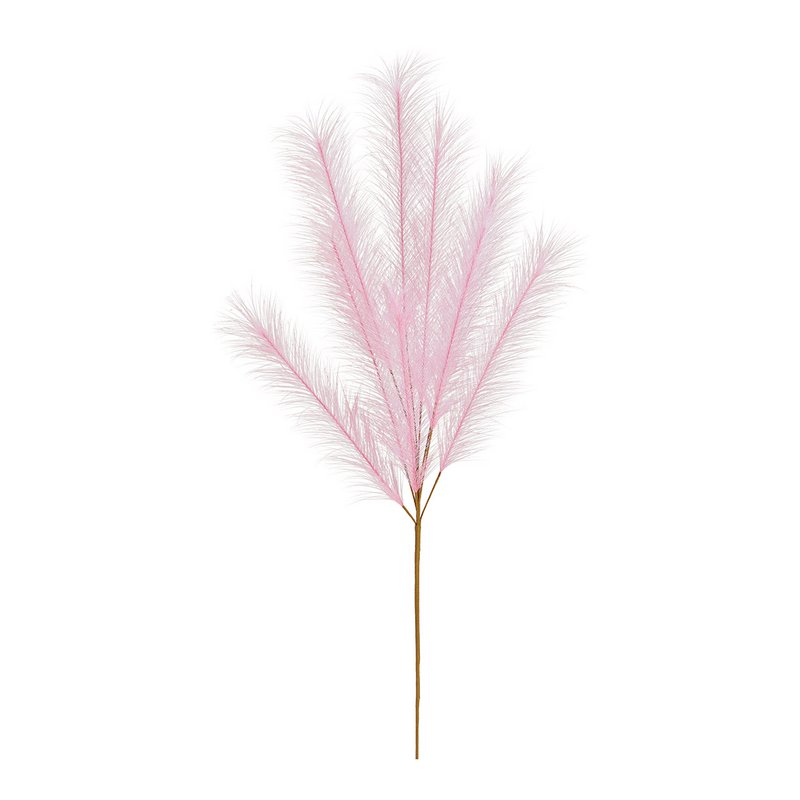 Plastic pampas grass pink (H) 91cm