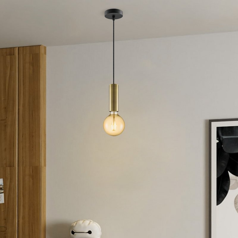 Home Sweet Home hanging lamp bronze Saga - G180 - dimmable E27 amber