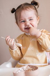 Baby bib waterproof SMILE