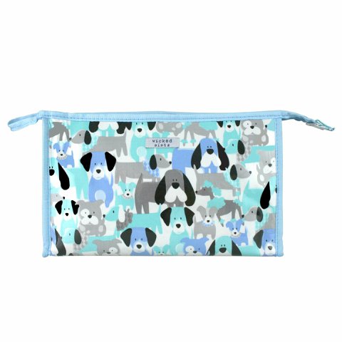 WS A Dogs Life Soft Sided A-Line Cos Bag - Kosmetiktasche