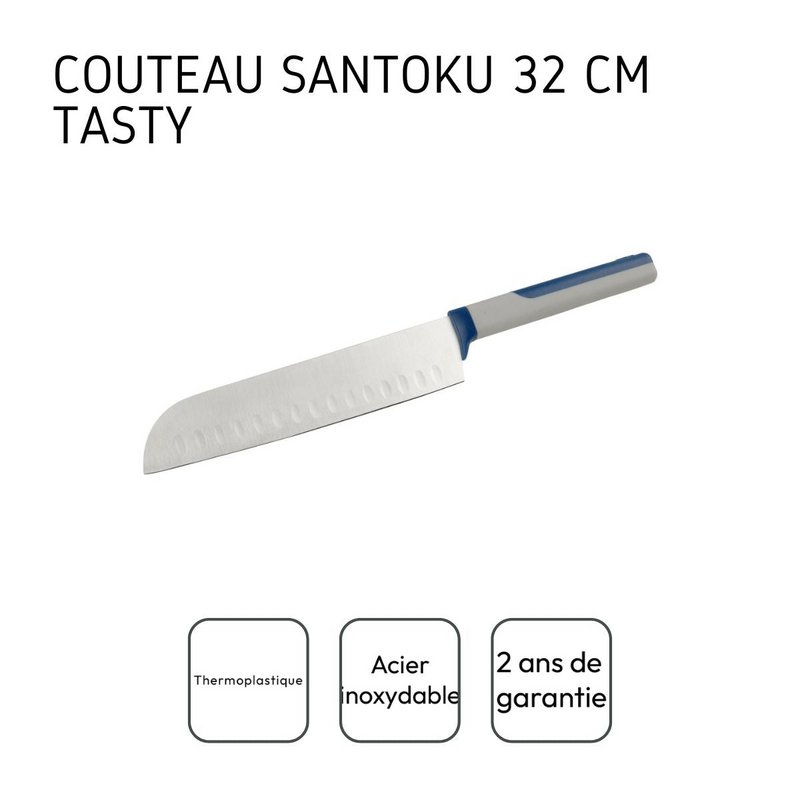 Cuchillo Santoku grande 32 cm Tasty Core