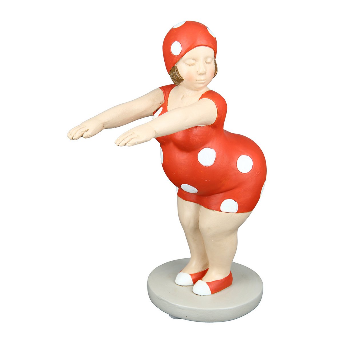 Poly figure "Becky" red / white VE 4 so