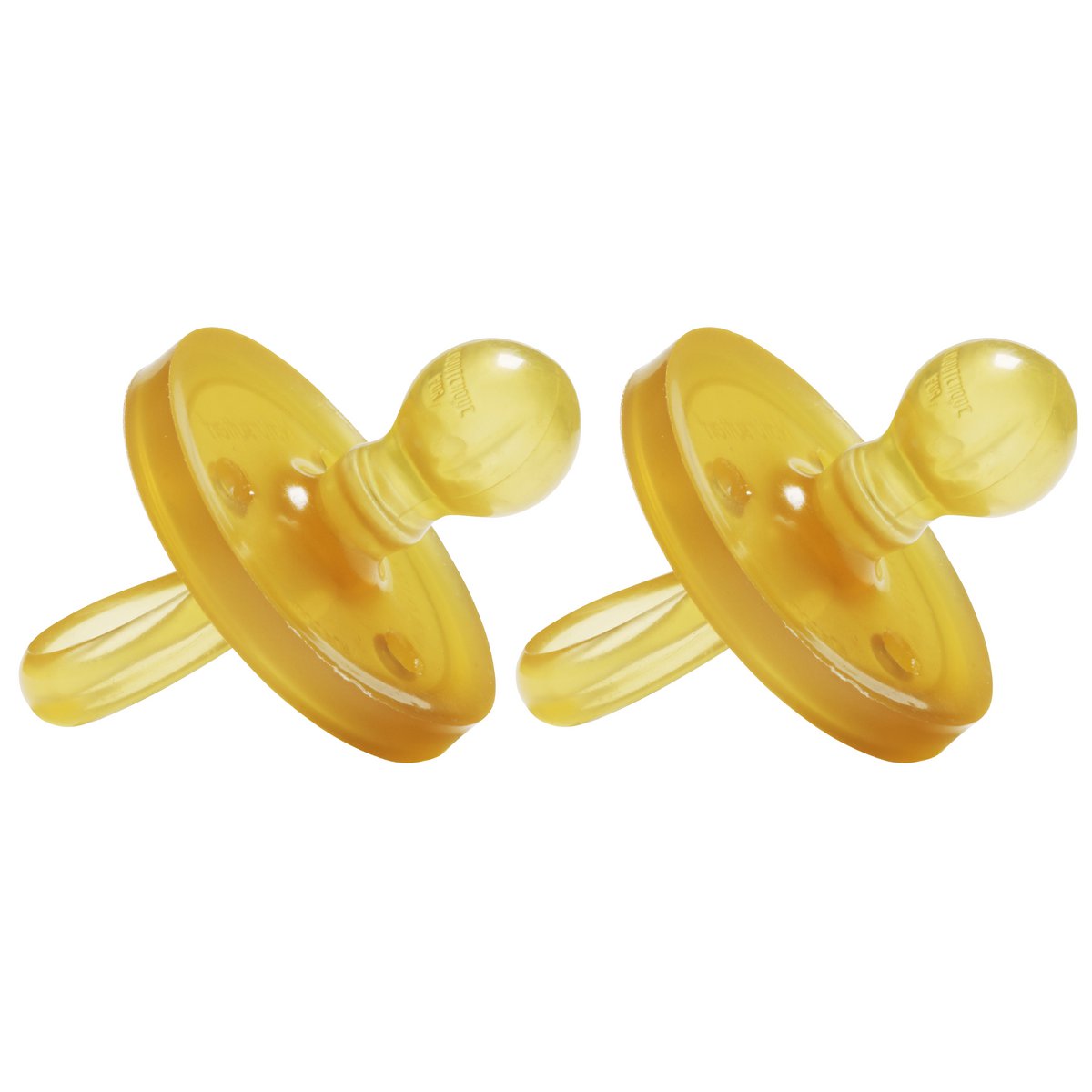 Natursutten set of 2 pacifiers Round - cherry L
