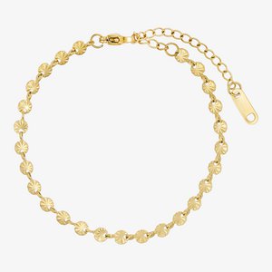 Sunny Chain Bracelet - 18 carat gilded gold