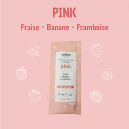 SINGLE Pink - Preparato di frutta pura al 100% per reidratare