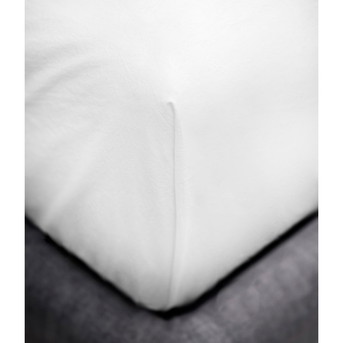 Reiselaken mit Gummi Optical White