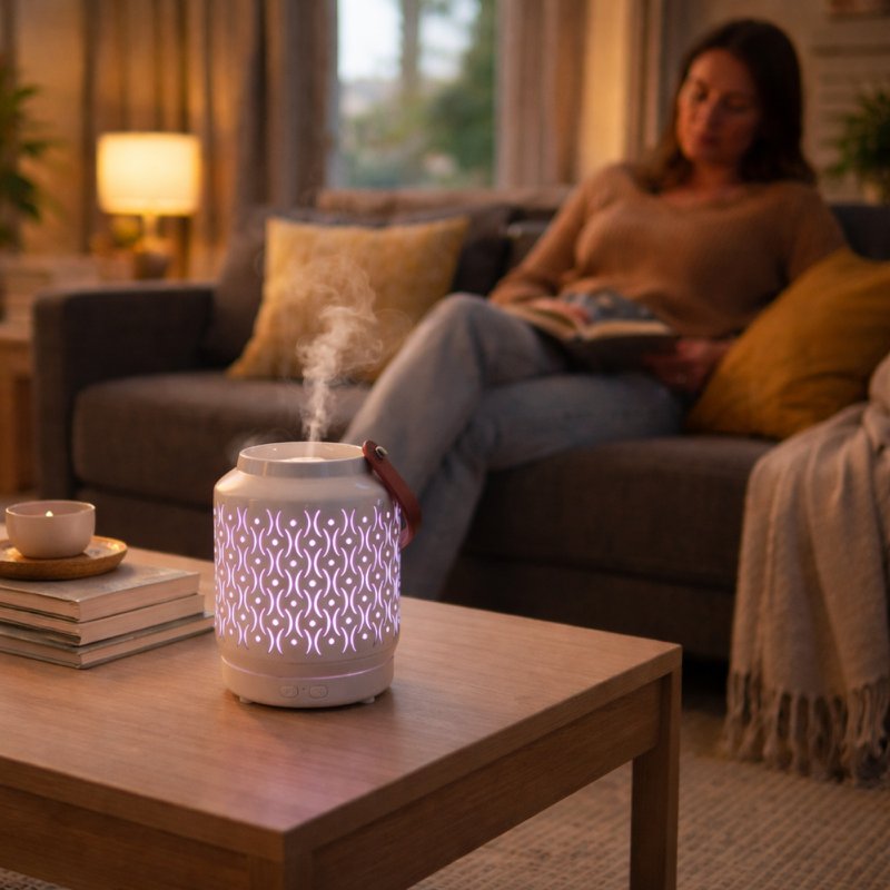 Ultrasonic Diffuser - Madrid – Nomadic Diffusion with Battery – Essential Oils and Perfumes – Decoration – Aromatherapy Object