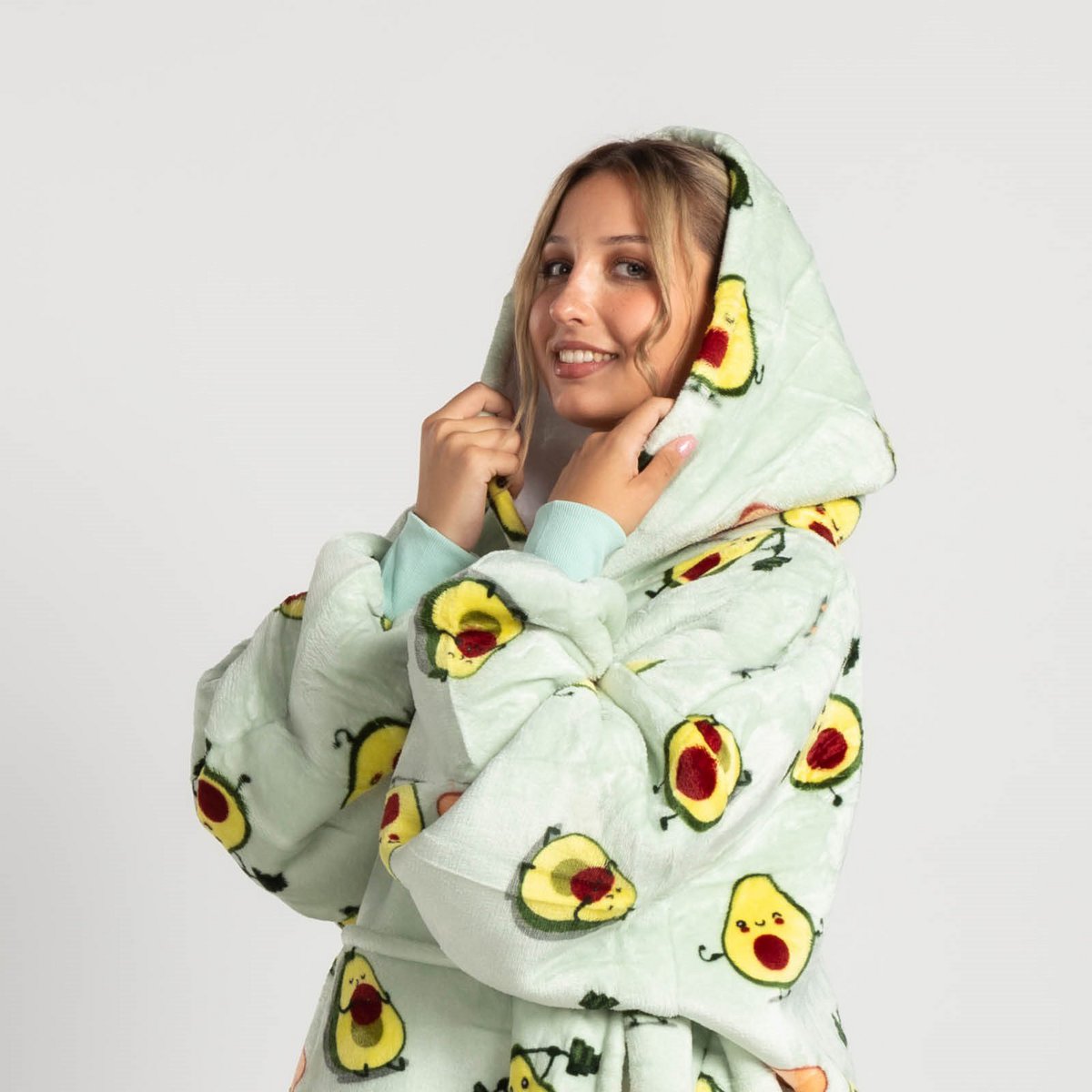 Vitapur - Hoodie blanket + socks - Avocado