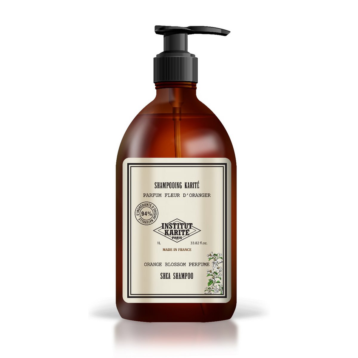Vintage Collection Shea Shampoo – Orange Blossom 1L