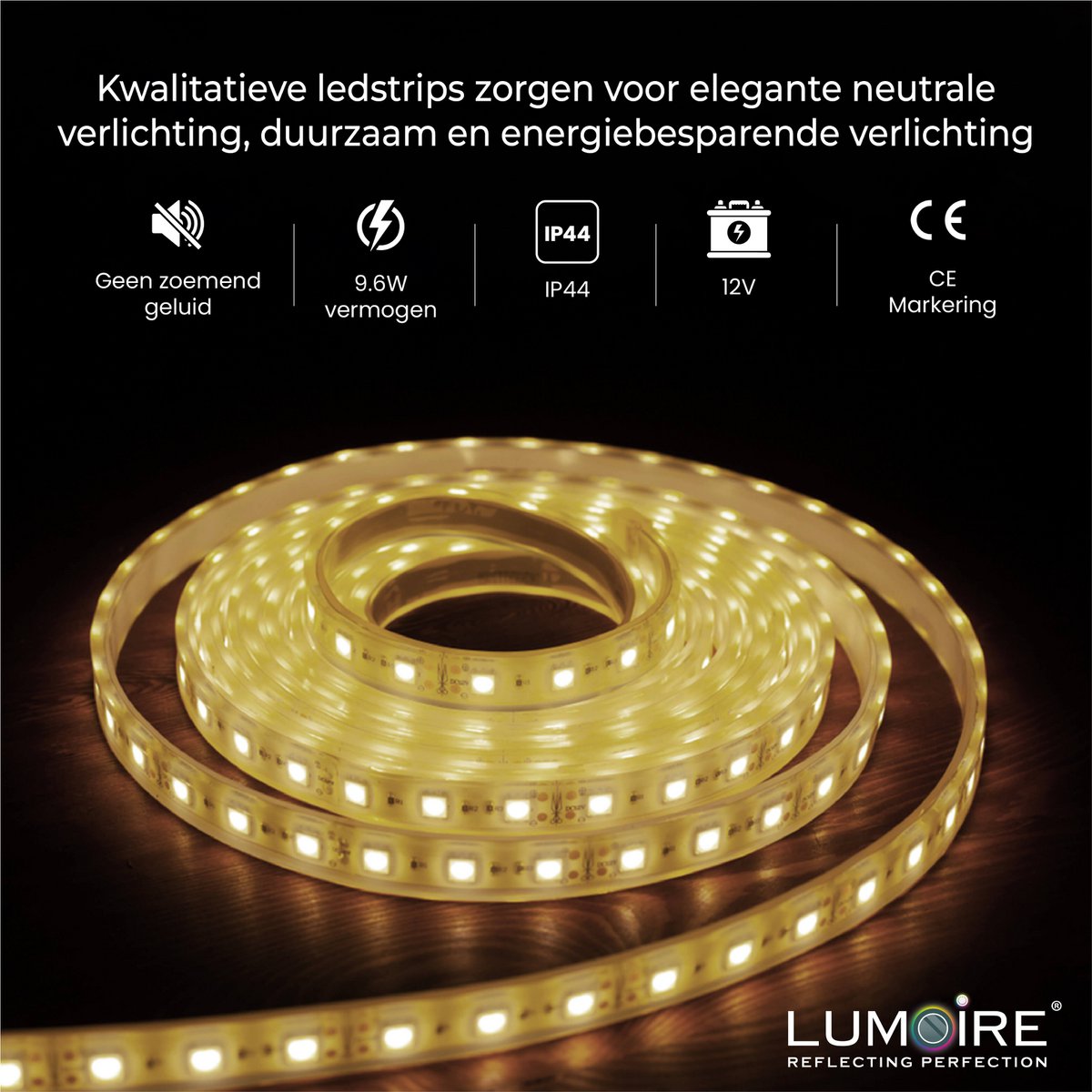 Specchio LED Lumoire Elysium 100 cm 3x Lente