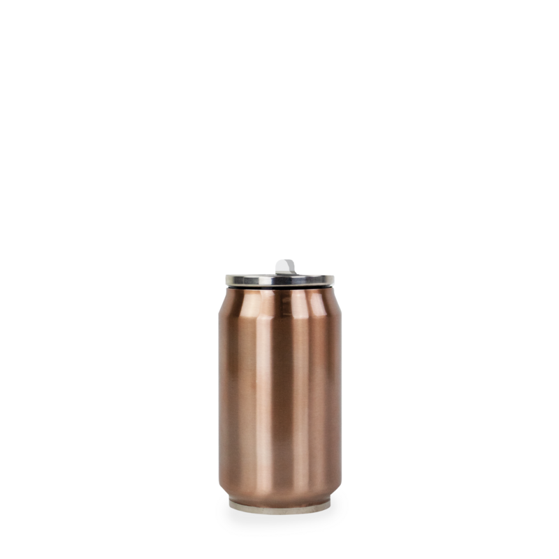 280ml isothermal tin cans COPPER