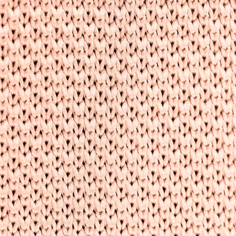 Rosenquarz gestricktes Einstecktuch