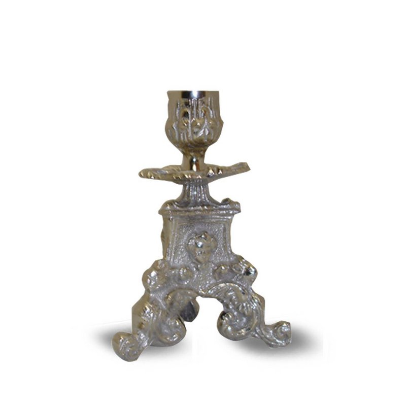 Candlestick/Candlestand 1hole nickel
