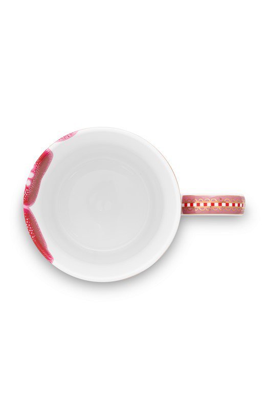 Fantasy Pink Floral Alphabet Tasse - A - 350ml
