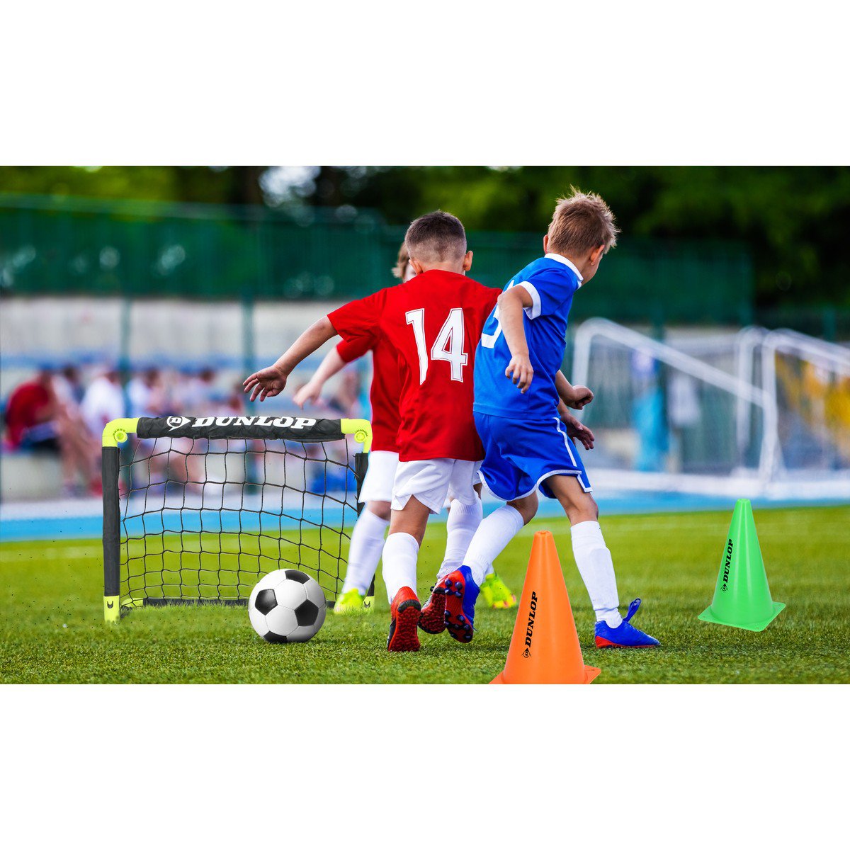 Football Goal Yellow