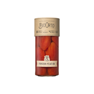 Biologische gepelde tomaten