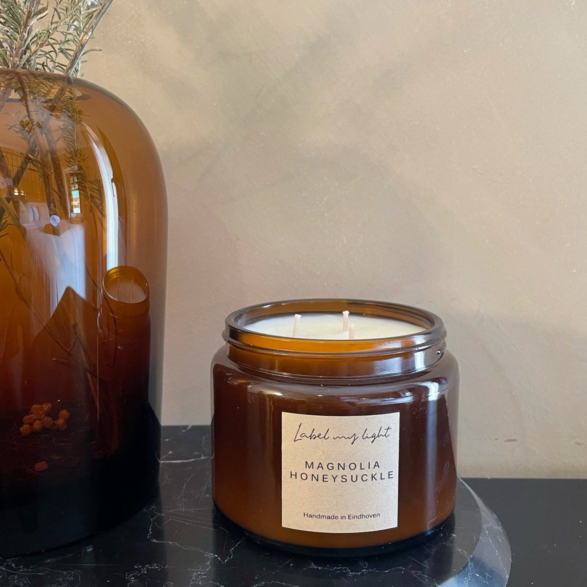 Label my Light - Scented Candle Amber 500ml