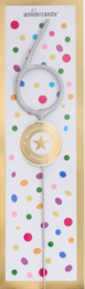 6 Tricolor gold silber rosé Wondercandle® classic