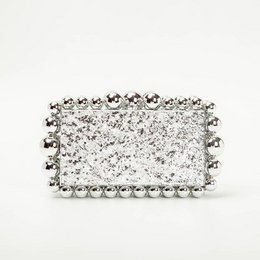 Sac de soirée en or 18 carats et diamants Saint Tropez