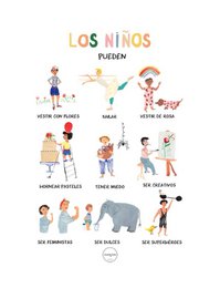 Póster "Los niños pueden" A3