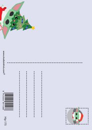 Christmas card baby yoda star wars