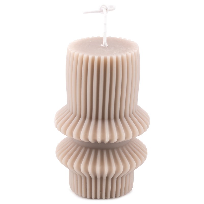 Soyakaars pinstripe beige