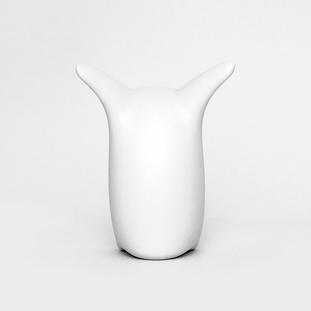 Ciekawy pingwin | Porcelanowa figurka arcticweiß