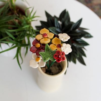 Glück Blumenstrauß in verschiedenen Farben