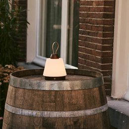 Liv Mørkebrun Genopladelig Lampe