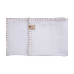 Mantel Individual Lino con Punto - Naturaleza - 31cm x 45cm