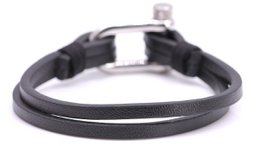 Nautical L1 Black Leather