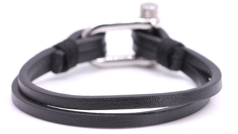 Nautical L1 Black Leather