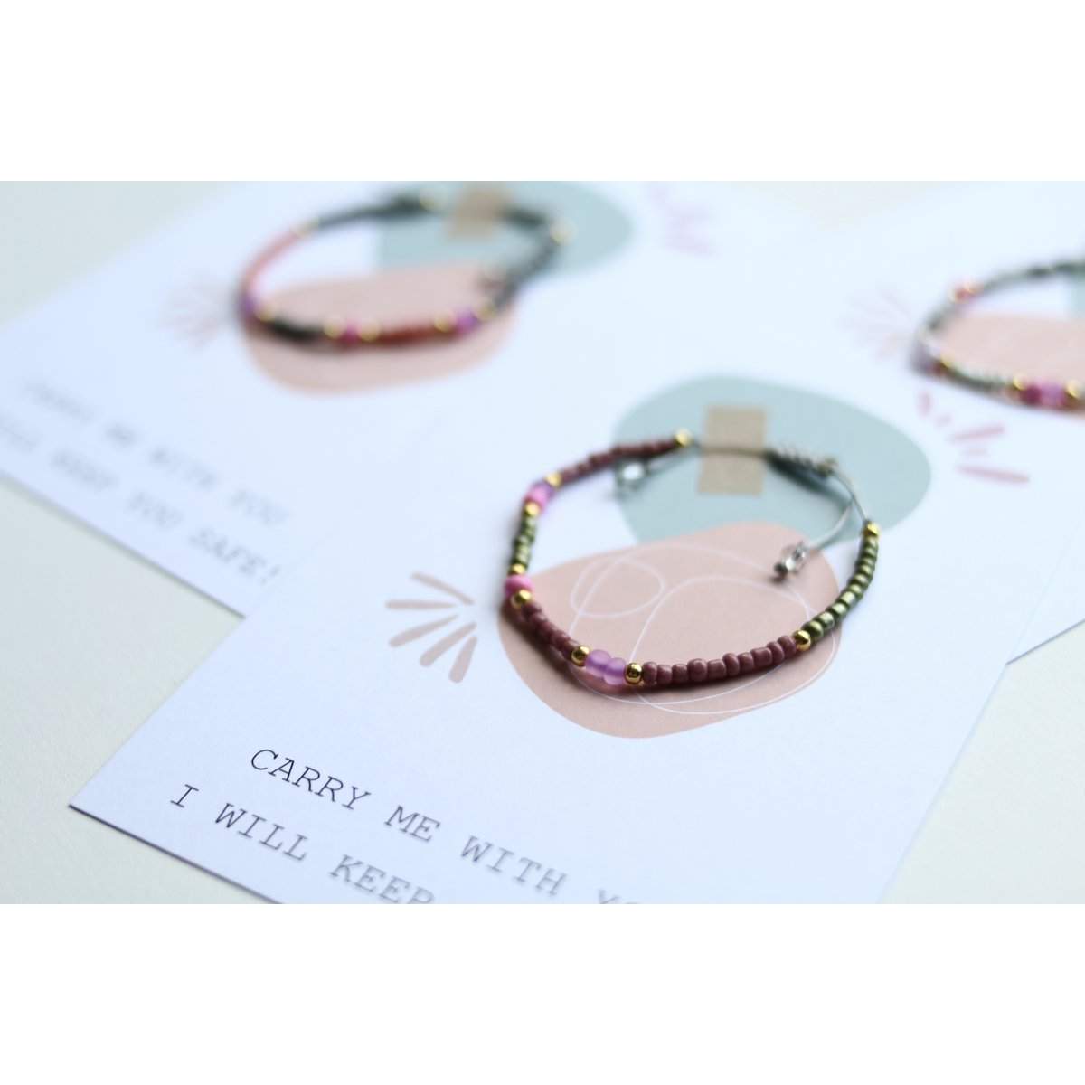 FSC card with adjustable bracelet