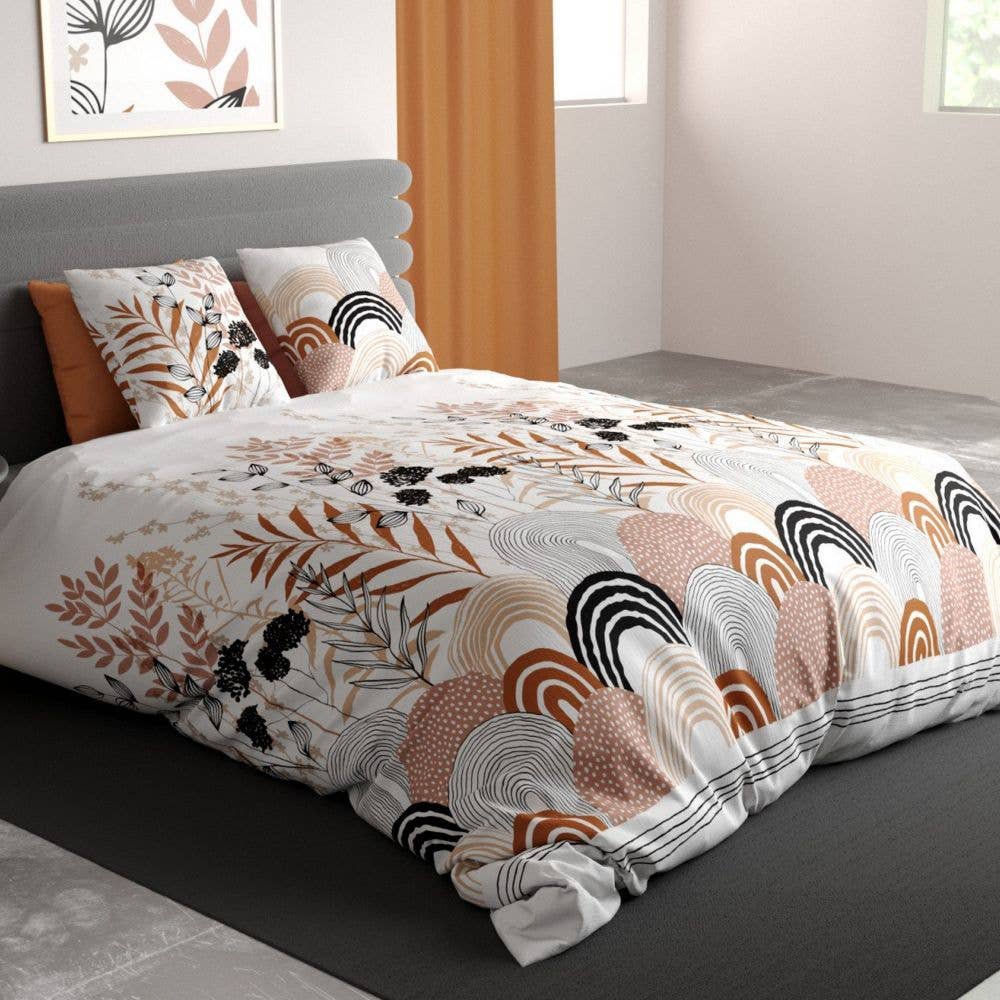 Duvet cover 240x260 cm + 2 pillowcases 63x63 cm Oslo cotton