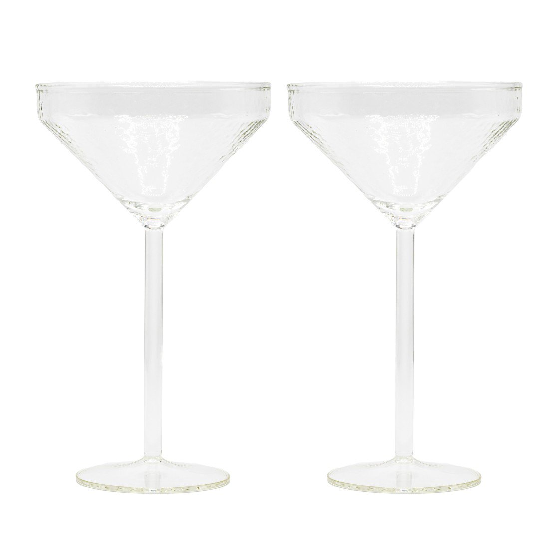 Cocktail glasses Claude, set of 2, clear