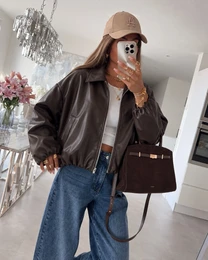 Brun foncé Taille unique